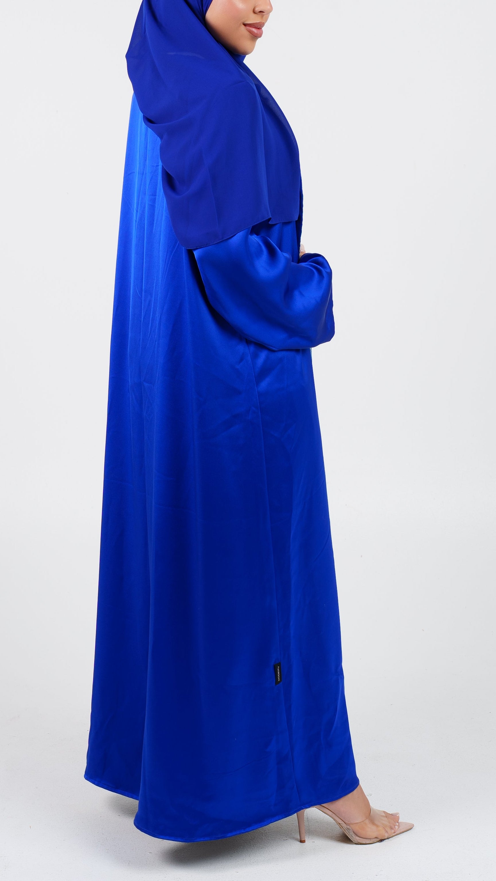 Womens 2 in 1 Selection - The Geometric Reversa Silk in Electric Blue